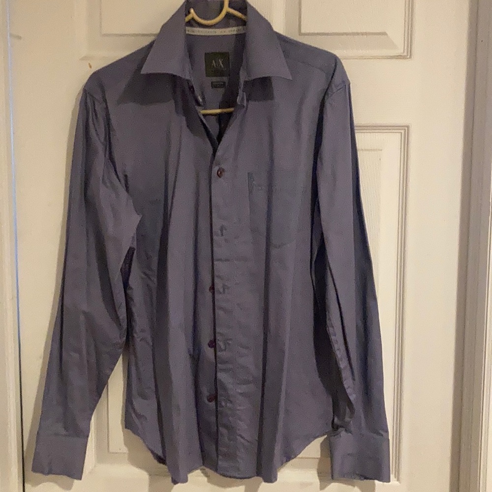 Armani exchange long sleeve shirt